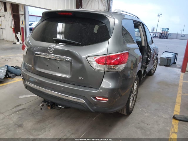 2015 Nissan Pathfinder Platinum/s/sl/sv მანქანა იყიდება აუქციონზე, vin: 5N1AR2MN5FC639716, აუქციონის ნომერი: 45869046
