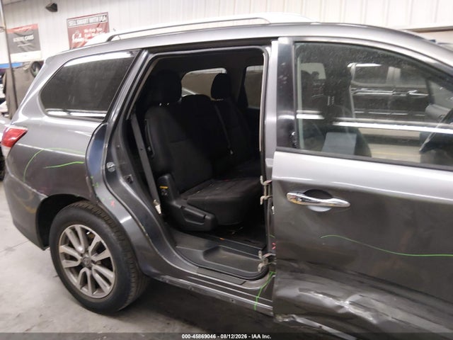 2015 Nissan Pathfinder Platinum/s/sl/sv მანქანა იყიდება აუქციონზე, vin: 5N1AR2MN5FC639716, აუქციონის ნომერი: 45869046