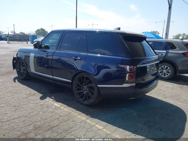 Продаж на аукціоні авто 2018 Land Rover Range Rover 3.0l V6 Supercharged Hse, vin: SALGS2SV9JA391392, номер лоту: 45869054