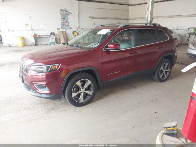 Продаж на аукціоні авто 2019 Jeep Cherokee Limited 4x4, vin: 1C4PJMDX3KD230279, номер лоту: 45869085