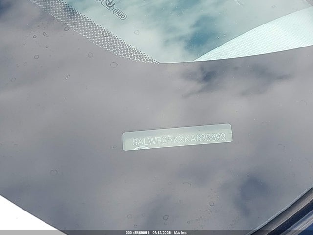 Aukcja sprzedaży 2019 Land Rover Range Rover Sport Hse Td6, vin: SALWR2RKXKA839899, numer aukcji: 45869091