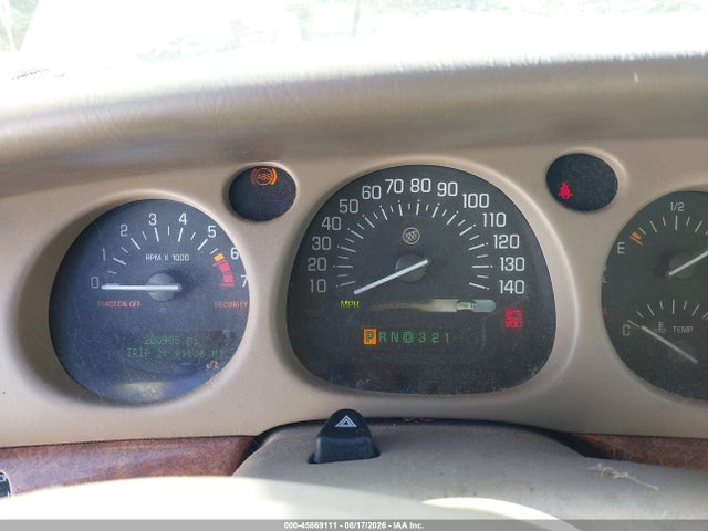 Продаж на аукціоні авто 2001 Buick Lesabre Limited, vin: 1G4HR54K81U299678, номер лоту: 45869111