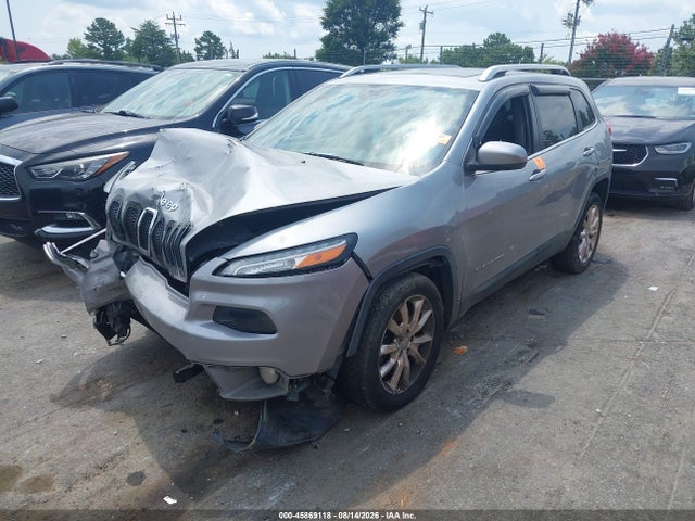 45869118 :رقم المزاد ، 1C4PJLDS5EW318595 vin ، 2014 Jeep Cherokee Limited مزاد بيع