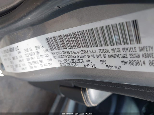 45869118 :رقم المزاد ، 1C4PJLDS5EW318595 vin ، 2014 Jeep Cherokee Limited مزاد بيع