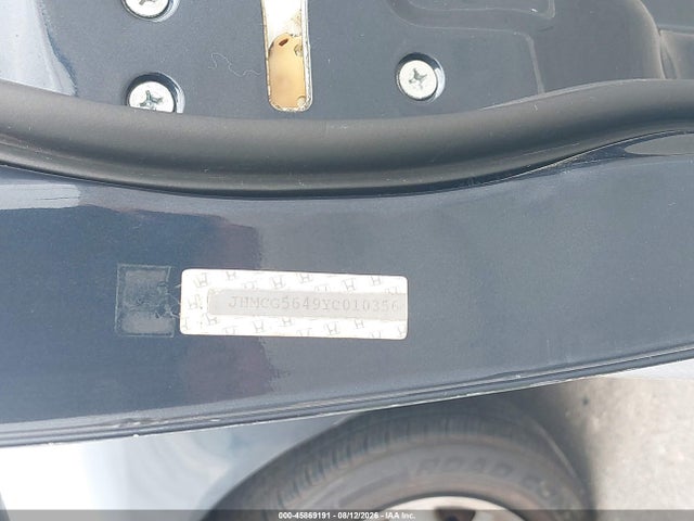 Aukcja sprzedaży 2000 Honda Accord 2.3 Lx, vin: JHMCG5649YC010356, numer aukcji: 45869191