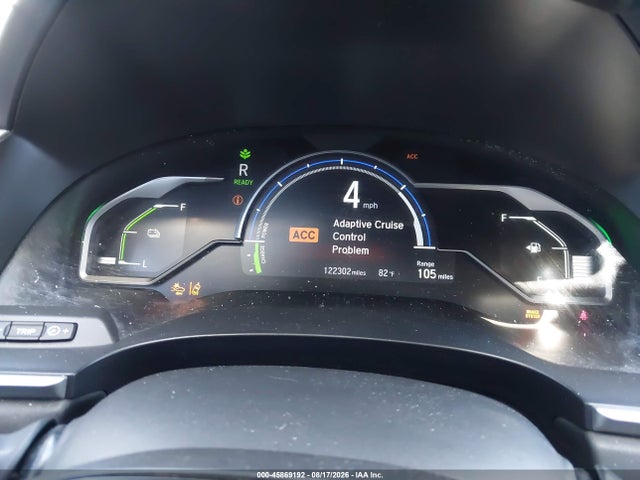 45869192 :رقم المزاد ، JHMZC5F1XKC001295 vin ، 2019 Honda Clarity Plug-in Hybrid مزاد بيع