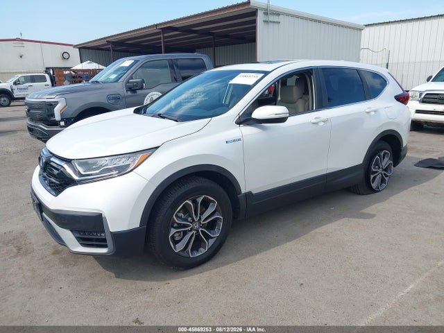 45869253 :رقم المزاد ، 7FART6H87ME012220 vin ، 2021 Honda Cr-v Hybrid Ex-l مزاد بيع