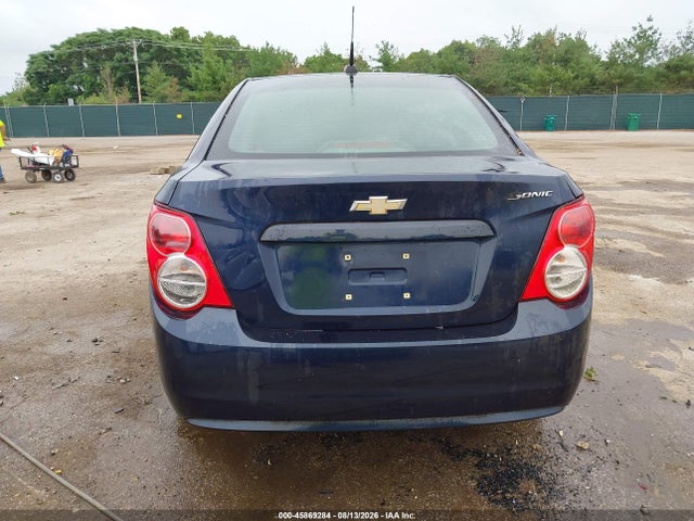 Продаж на аукціоні авто 2015 Chevrolet Sonic Ls Auto, vin: 1G1JA5SH6F4175445, номер лоту: 45869284