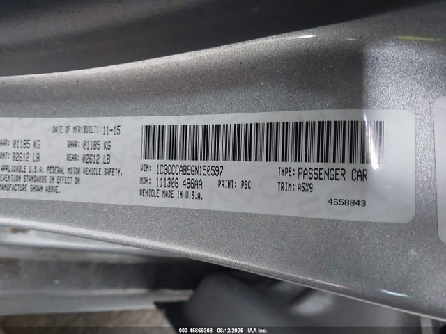 1C3CCCAB9GN150597 Chrysler 200 Limited