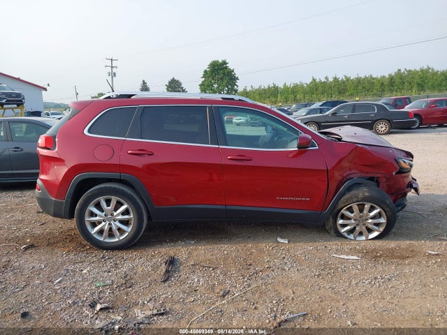 Продаж на аукціоні авто 2015 Jeep Cherokee Limited, vin: 1C4PJMDSXFW501420, номер лоту: 45869349
