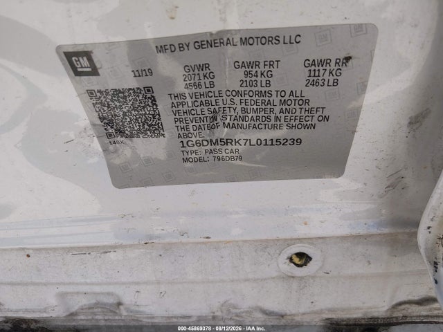 Cadillac CT5 LUXURY 2020 1G6DM5RK7L0115239 Image 9
