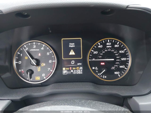 45869396 :رقم المزاد ، 4S4GUHU6XS3770655 vin ، 2025 Subaru Crosstrek Wilderness مزاد بيع