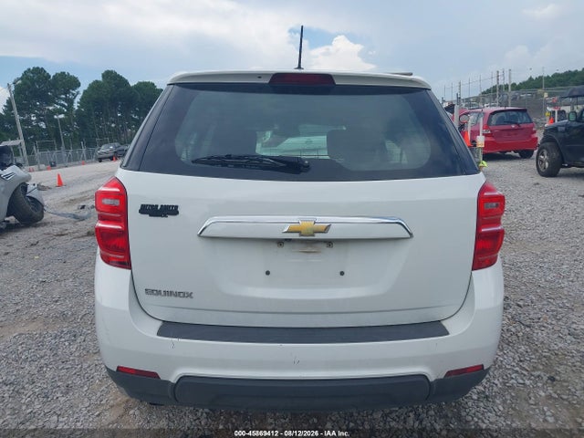 45869412 :رقم المزاد ، 2GNALBEK2H1589481 vin ، 2017 Chevrolet Equinox Ls مزاد بيع