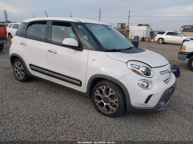 2014 Fiat 500l Trekking მანქანა იყიდება აუქციონზე, vin: ZFBCFADHXEZ019596, აუქციონის ნომერი: 45869454