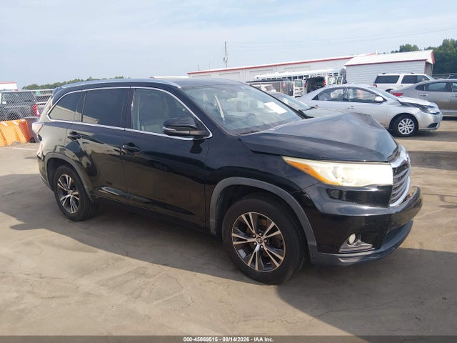 Продажа на аукционе авто 2016 Toyota Highlander Xle V6, vin: 5TDKKRFH5GS153498, номер лота: 45869515