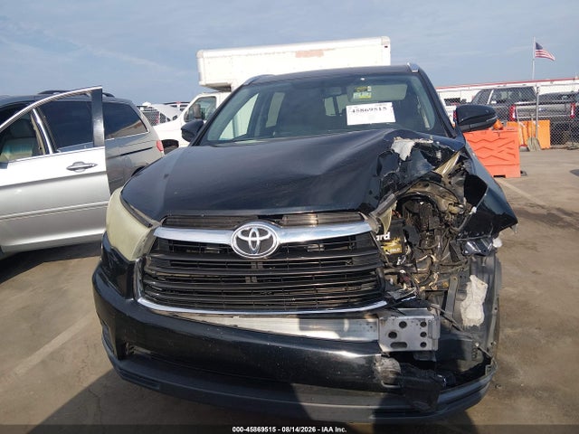 45869515 :رقم المزاد ، 5TDKKRFH5GS153498 vin ، 2016 Toyota Highlander Xle V6 مزاد بيع