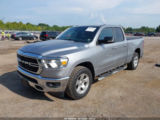 45869528 :رقم المزاد ، 1C6SRFBT6MN505453 vin ، 2021 Ram 1500 Big Horn  4x4 6'4 Box مزاد بيع