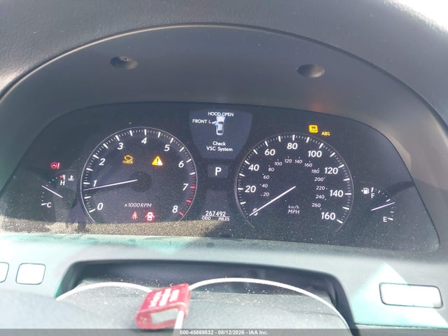 45869532 :رقم المزاد ، JTHBL46FX75039807 vin ، 2007 Lexus Ls 460 مزاد بيع