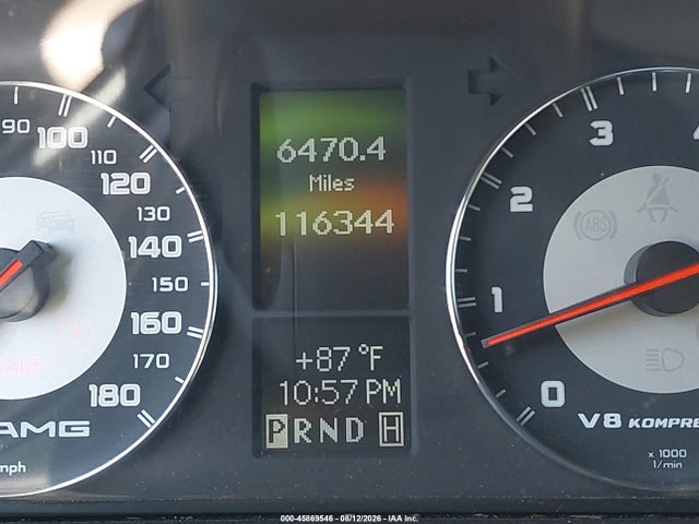 45869546 :رقم المزاد ، WDCYC7BF0BX190522 vin ، 2011 Mercedes-benz G 55 Amg 4matic مزاد بيع