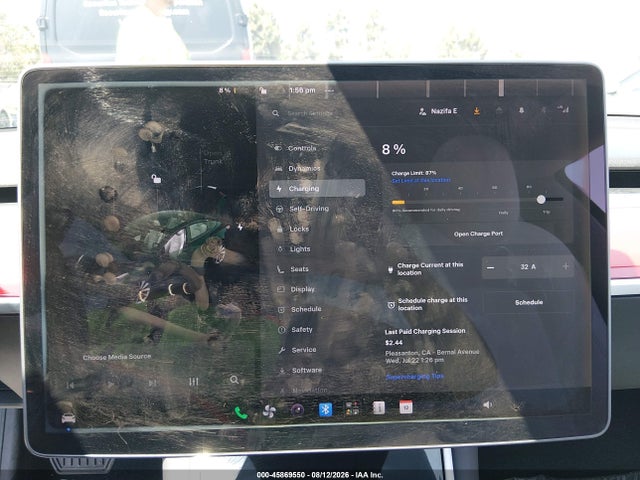 45869550 :رقم المزاد ، 5YJ3E1EA3KF417865 vin ، 2019 Tesla Model 3 Long Range/mid Range/standard Range/standard Range Plus مزاد بيع