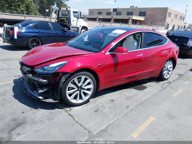 45869550 :رقم المزاد ، 5YJ3E1EA3KF417865 vin ، 2019 Tesla Model 3 Long Range/mid Range/standard Range/standard Range Plus مزاد بيع