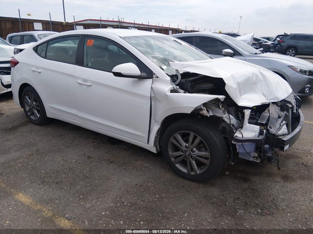 45869554 :رقم المزاد ، 5NPD84LF1HH105534 vin ، 2017 Hyundai Elantra Se مزاد بيع