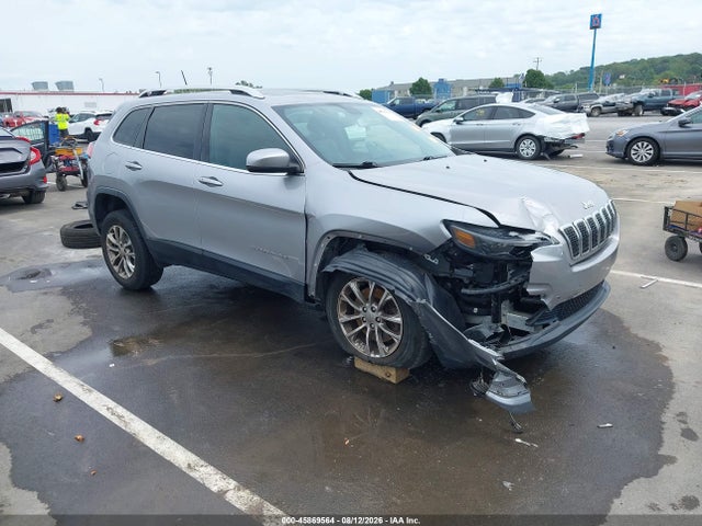 45869564 :رقم المزاد ، 1C4PJMLX9KD101609 vin ، 2019 Jeep Cherokee Latitude Plus 4x4 مزاد بيع