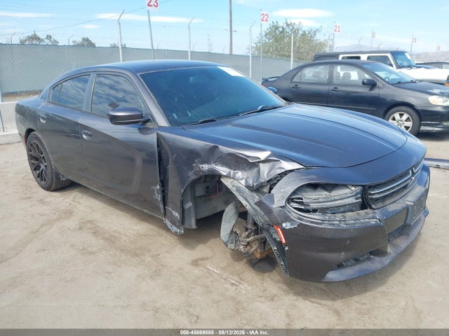 45869588 :رقم المزاد ، 2C3CDXBG6FH776730 vin ، 2015 Dodge Charger Se مزاد بيع