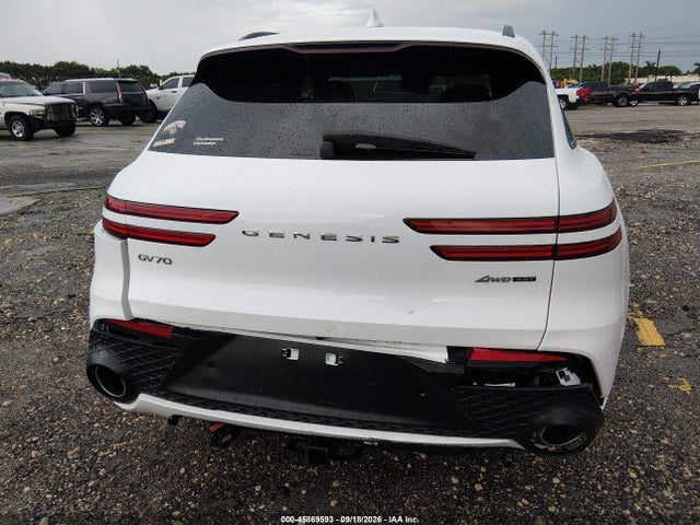 2024 Genesis Gv70 3.5t Awd Sport მანქანა იყიდება აუქციონზე, vin: 5NMMCDTC3RH014445, აუქციონის ნომერი: 45869593