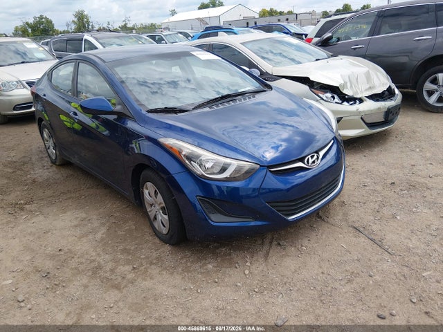 Продаж на аукціоні авто 2016 Hyundai Elantra Se, vin: 5NPDH4AE5GH715557, номер лоту: 45869615