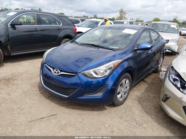 2016 Hyundai Elantra Se მანქანა იყიდება აუქციონზე, vin: 5NPDH4AE5GH715557, აუქციონის ნომერი: 45869615