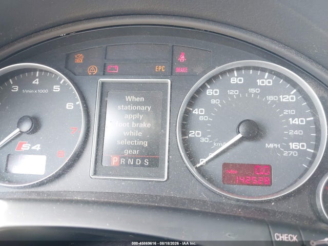 Продаж на аукціоні авто 2004 Audi S4 4.2, vin: WAUPL68E54A161871, номер лоту: 45869616