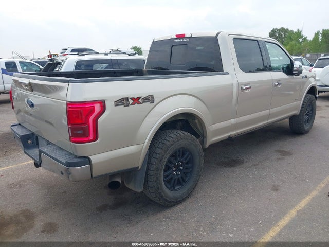 Продаж на аукціоні авто 2017 Ford F-150 Lariat, vin: 1FTFW1EG4HFC35093, номер лоту: 45869665