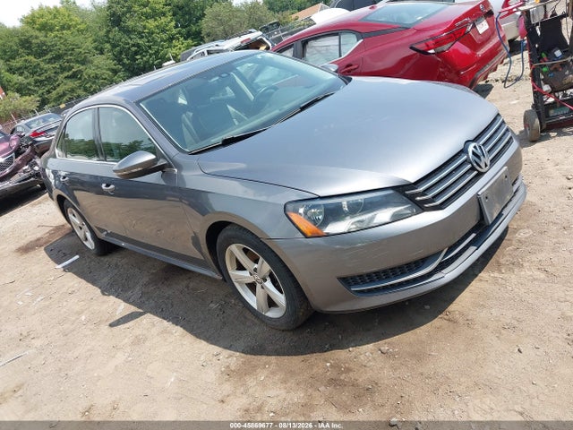 2012 Volkswagen Passat 2.5l Se მანქანა იყიდება აუქციონზე, vin: 1VWBP7A36CC031775, აუქციონის ნომერი: 45869677