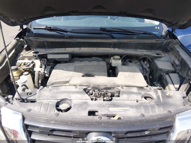 2018 Nissan Pathfinder Sv მანქანა იყიდება აუქციონზე, vin: 5N1DR2MM5JC607345, აუქციონის ნომერი: 45869678