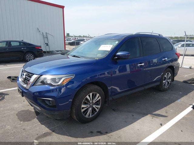 2018 Nissan Pathfinder Sv მანქანა იყიდება აუქციონზე, vin: 5N1DR2MM5JC607345, აუქციონის ნომერი: 45869678
