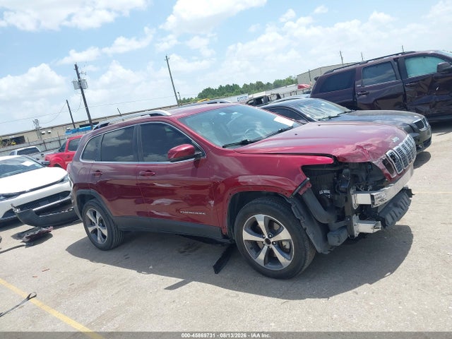 Продаж на аукціоні авто 2019 Jeep Cherokee Limited 4x4, vin: 1C4PJMDX6KD435353, номер лоту: 45869731