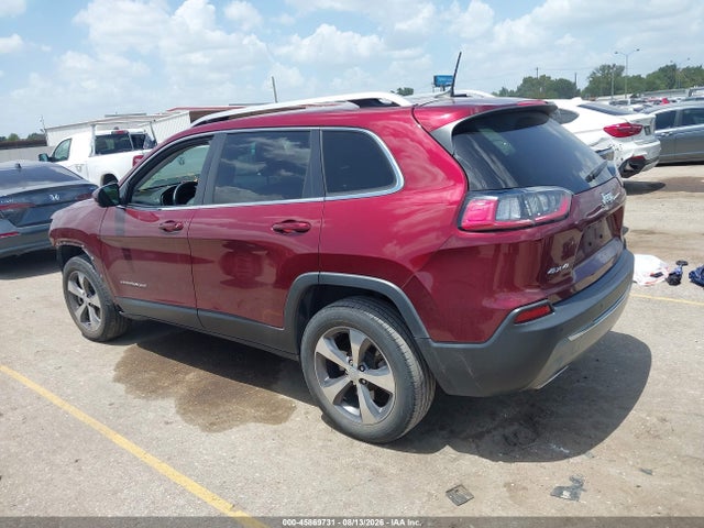 Продаж на аукціоні авто 2019 Jeep Cherokee Limited 4x4, vin: 1C4PJMDX6KD435353, номер лоту: 45869731
