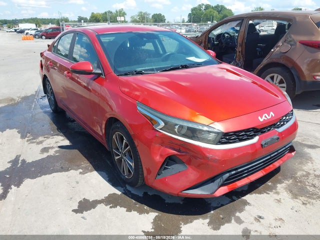 2022 Kia Forte Lxs მანქანა იყიდება აუქციონზე, vin: 3KPF24AD0NE437833, აუქციონის ნომერი: 45869758