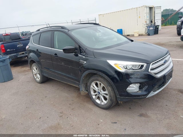 Auction sale of the 2018 Ford Escape Sel, vin: 1FMCU0HD1JUA75661, lot number: 45869789