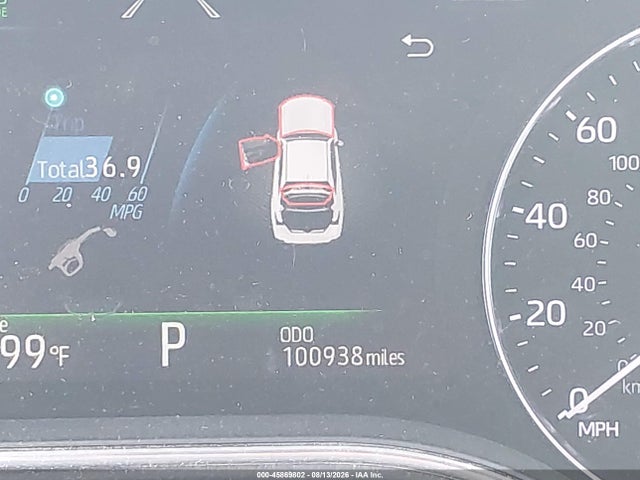 45869802 :رقم المزاد ، 4T1A21FBXLU012193 vin ، 2020 Toyota Avalon Hybrid Xle مزاد بيع