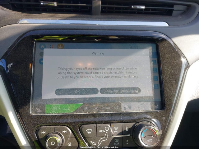 1G1FZ6S02L4103605 Chevrolet Bolt Ev Fwd Premier
