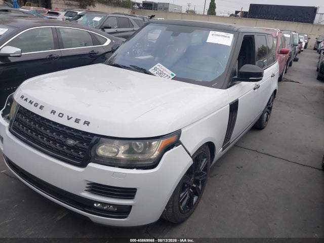 Land Rover Range Rover 3.0l V6 Turbocharged Diesel Hse Td6 2016 SALGS2KF7GA262536 Image 2