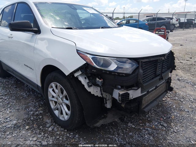 2020 Chevrolet Equinox Fwd Ls მანქანა იყიდება აუქციონზე, vin: 3GNAXHEVXLS655581, აუქციონის ნომერი: 45869877