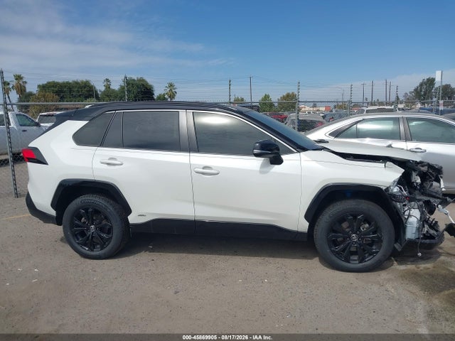 45869905 :رقم المزاد ، JTME6RFV2ND531745 vin ، 2022 Toyota Rav4 Hybrid Xse مزاد بيع