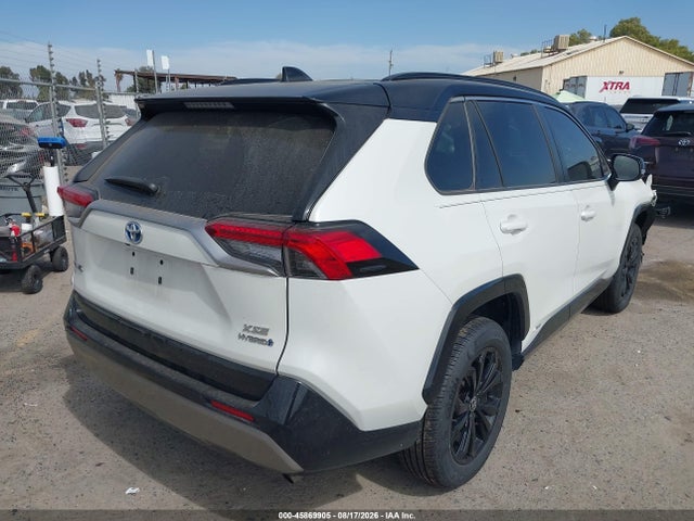 45869905 :رقم المزاد ، JTME6RFV2ND531745 vin ، 2022 Toyota Rav4 Hybrid Xse مزاد بيع