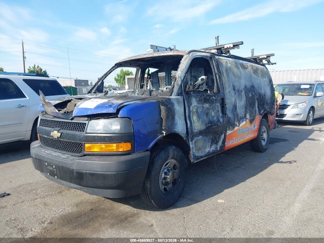 Aukcja sprzedaży 2020 Chevrolet Express Cargo Rwd 2500 Regular Wheelbase Wt, vin: 1GCWGAFP6L1275113, numer aukcji: 45869927