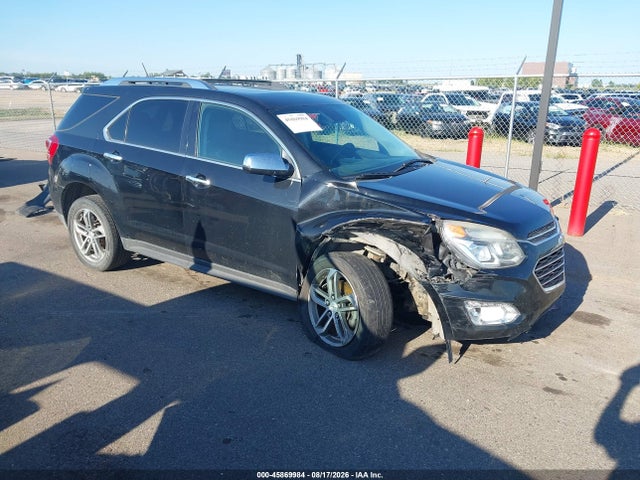 Aukcja sprzedaży 2016 Chevrolet Equinox Ltz, vin: 2GNALDEK1G6210368, numer aukcji: 45869984