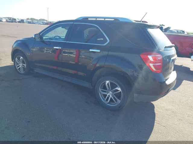 Aukcja sprzedaży 2016 Chevrolet Equinox Ltz, vin: 2GNALDEK1G6210368, numer aukcji: 45869984