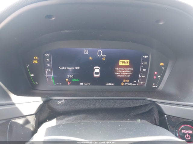 45869992 :رقم المزاد ، 1HGCY2F6XPA012093 vin ، 2023 Honda Accord Hybrid Ex-l مزاد بيع